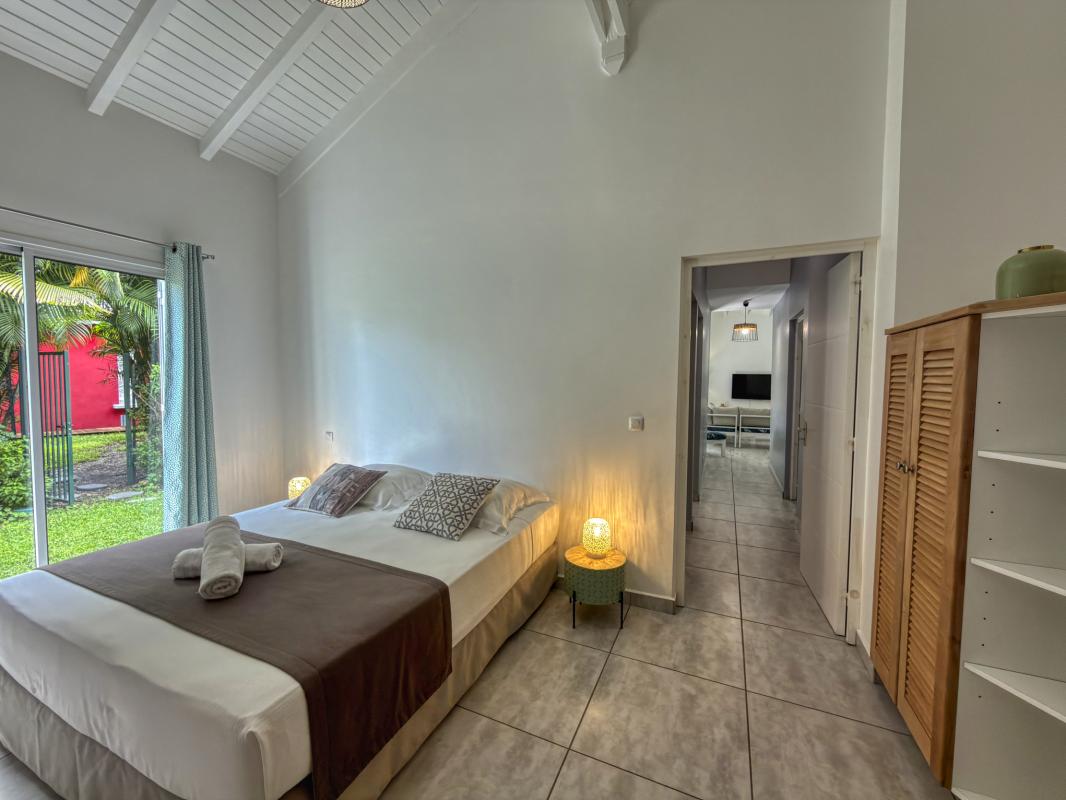 16.Location Villa piscine Saint François Guadeloupe_Suite parentale